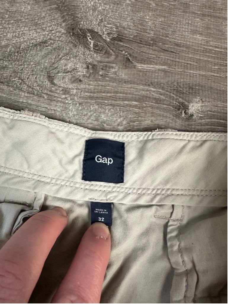 Gap Men's Gap Beige Cargo Shorts Size 32 Size US 32 / EU 48 - 8 Thumbnail