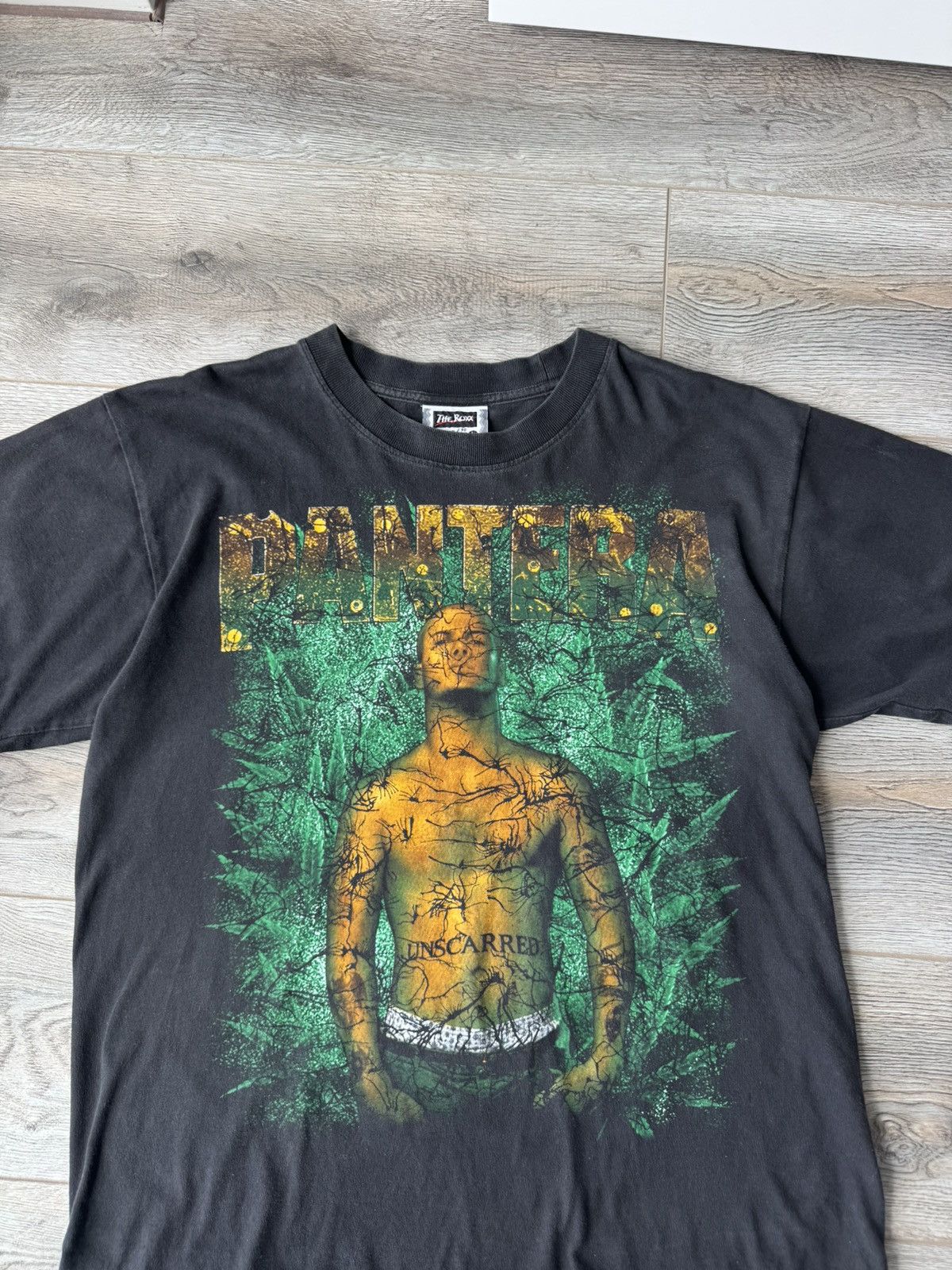 Band Tees Vintage Pantera Unscarred 90s Weed Leaf BOOTLEG Tee Size US L / EU 52-54 / 3 - 2 Thumbnail
