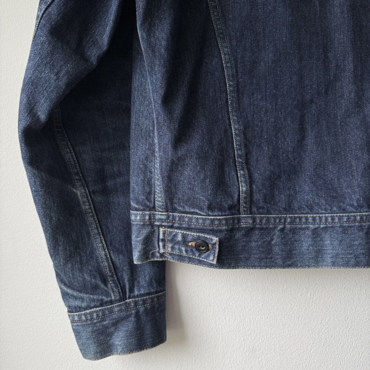 Maison Margiela AW2001 Martin Margiela Raw Denim Jeans Jacket Size US S / EU 44-46 / 1 - 8 Thumbnail
