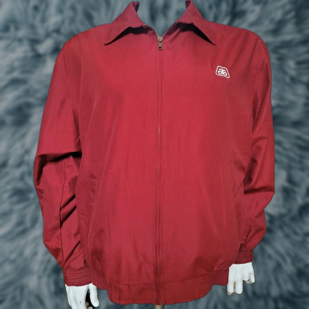 Vintage VINTAGE Technology That Yields Jacket Coat Mens L Red Plaid Lining Zip Full Breathable Waist Length Winter Spring Fall Polyester Size US L / EU 52-54 / 3 - 1 Thumbnail