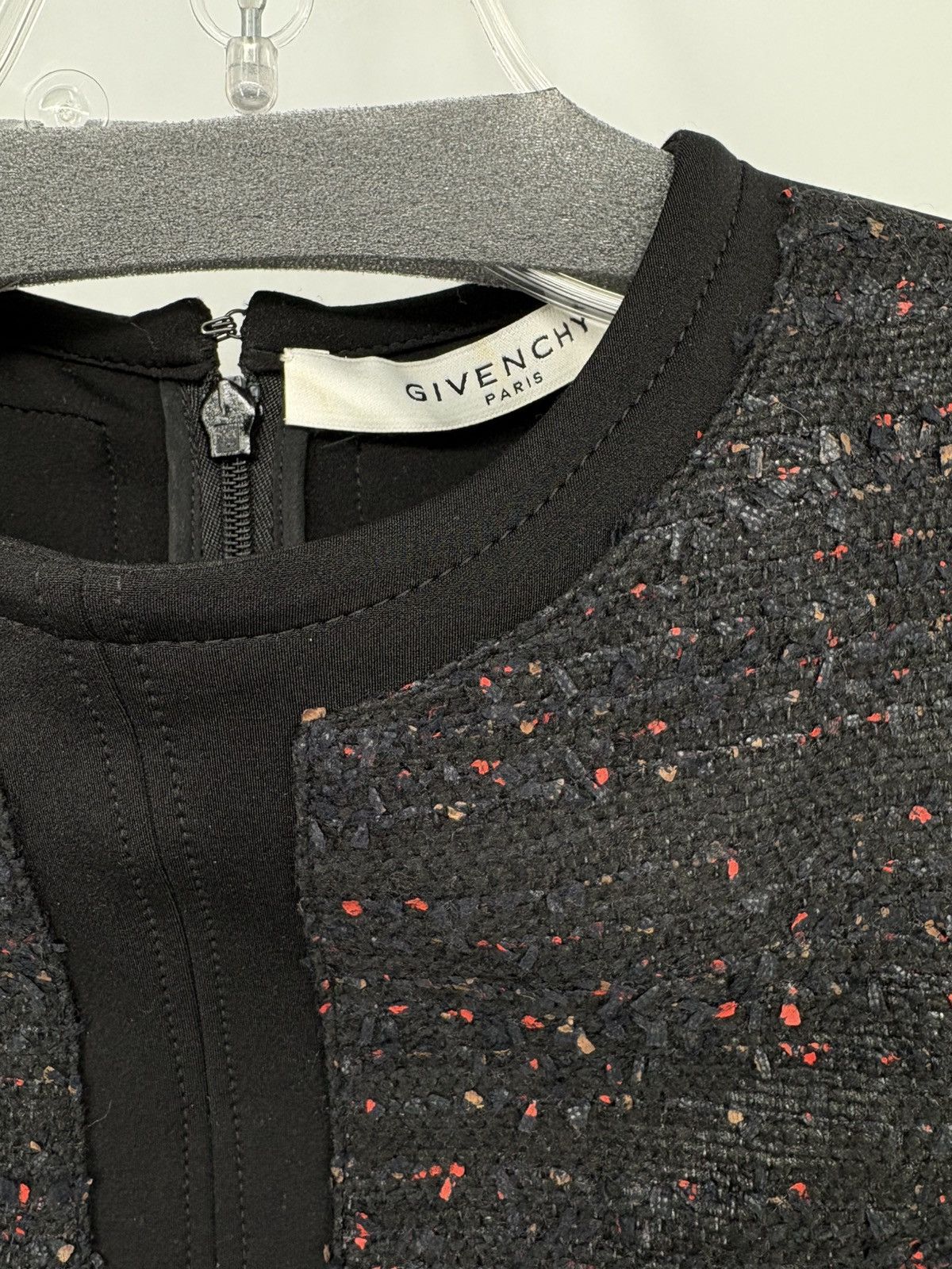 Givenchy Tweed mid length dress Size XS / US 0-2 / IT 36-38 - 3 Thumbnail