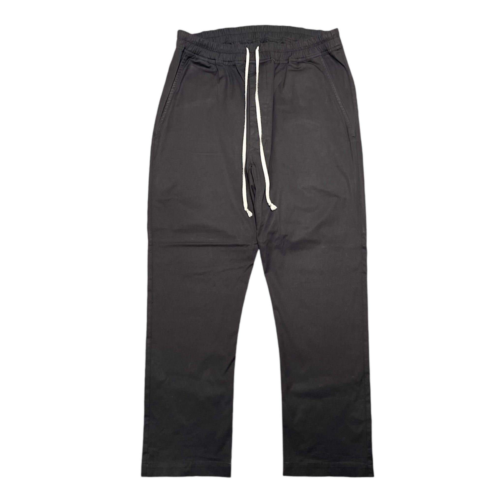 Rick Owens Luxor Drawstring Long Pants Black Milk | Grailed