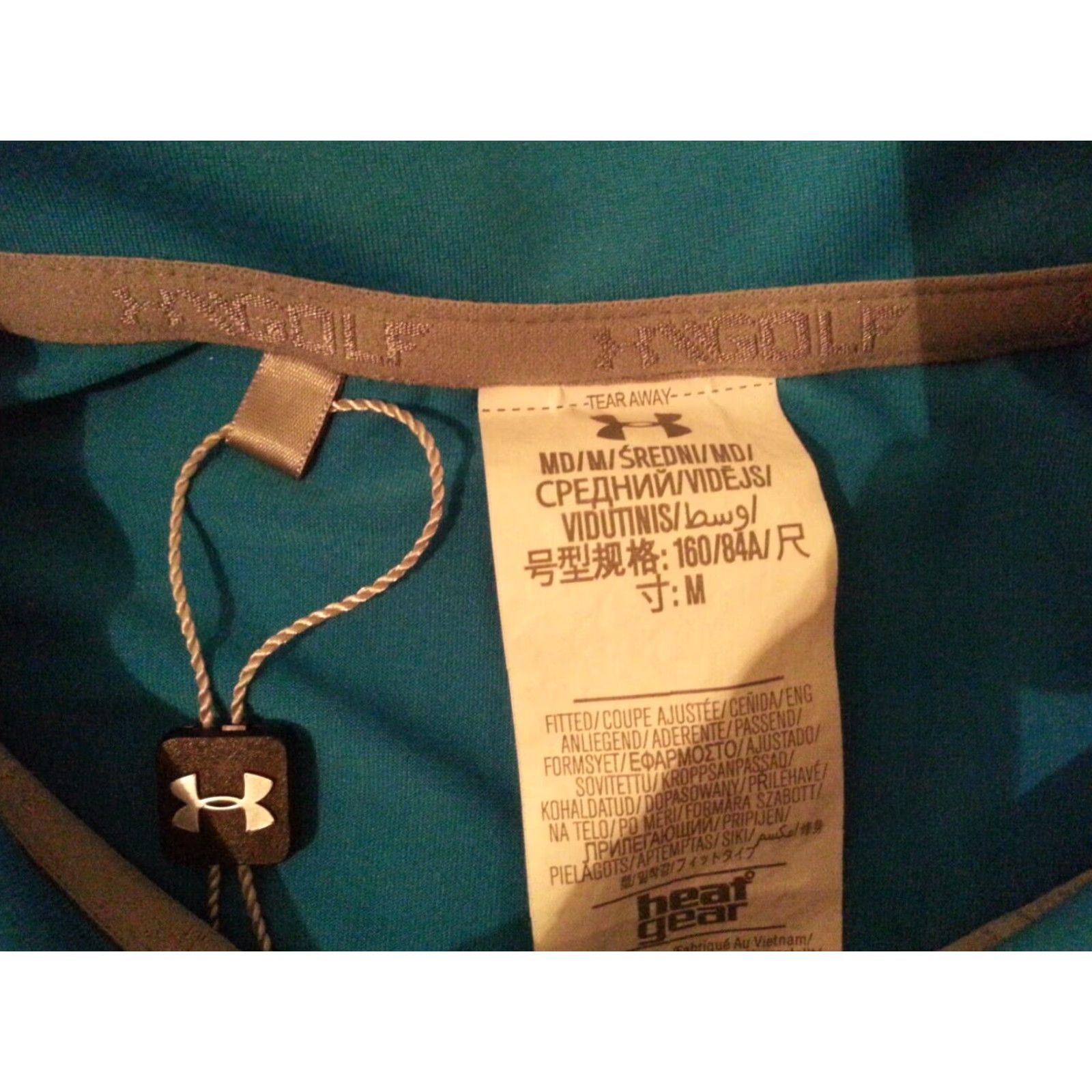 Under Armour Womens Under Armour Polo Shirt M Medium Blue Athletic Polo Shirt Women’s Athletic Blouse Size M / US 6-8 / IT 42-44 - 5 Thumbnail