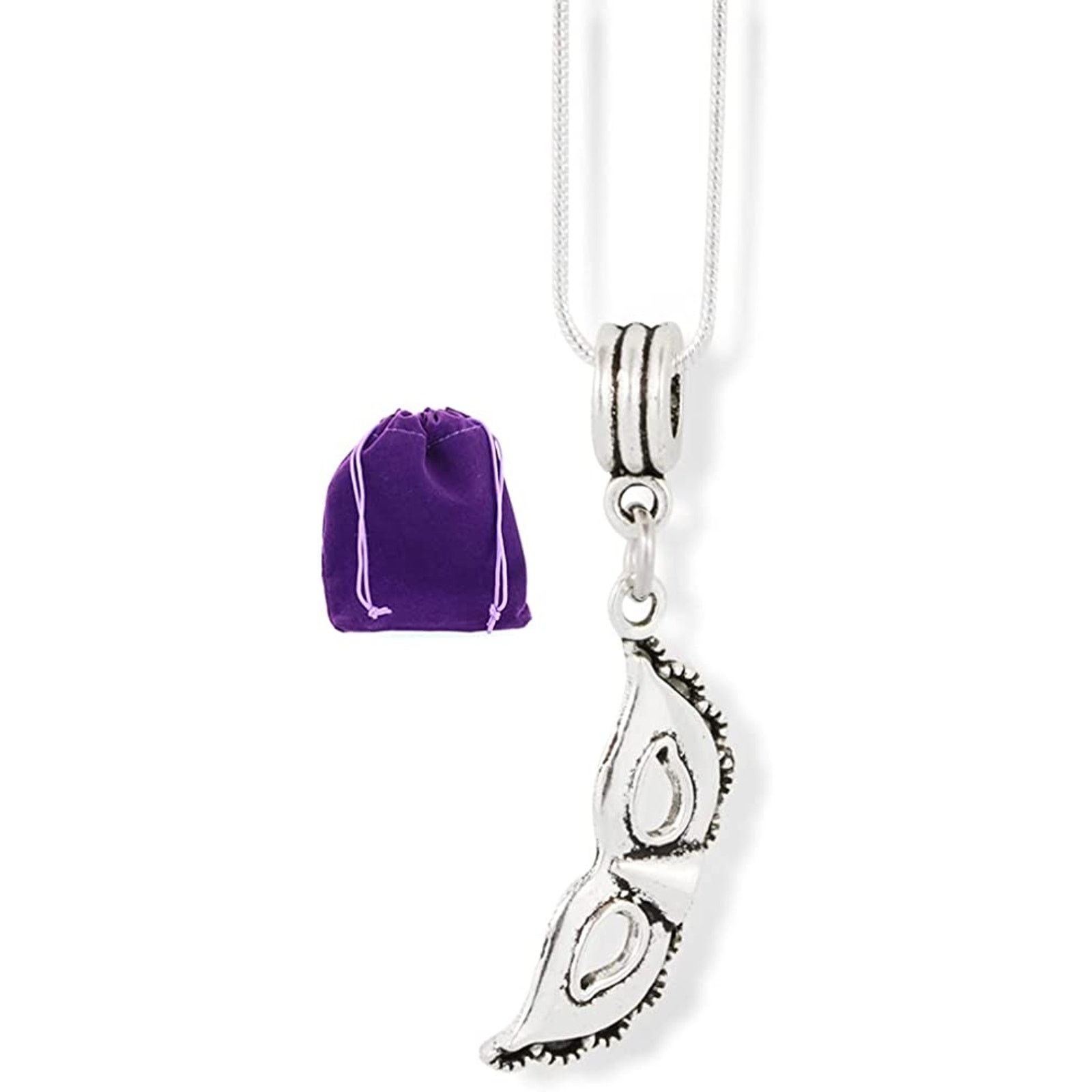 & Other Stories Mask Necklace - Masquerade Party Mask Charm Necklace Size ONE SIZE - 1 Thumbnail