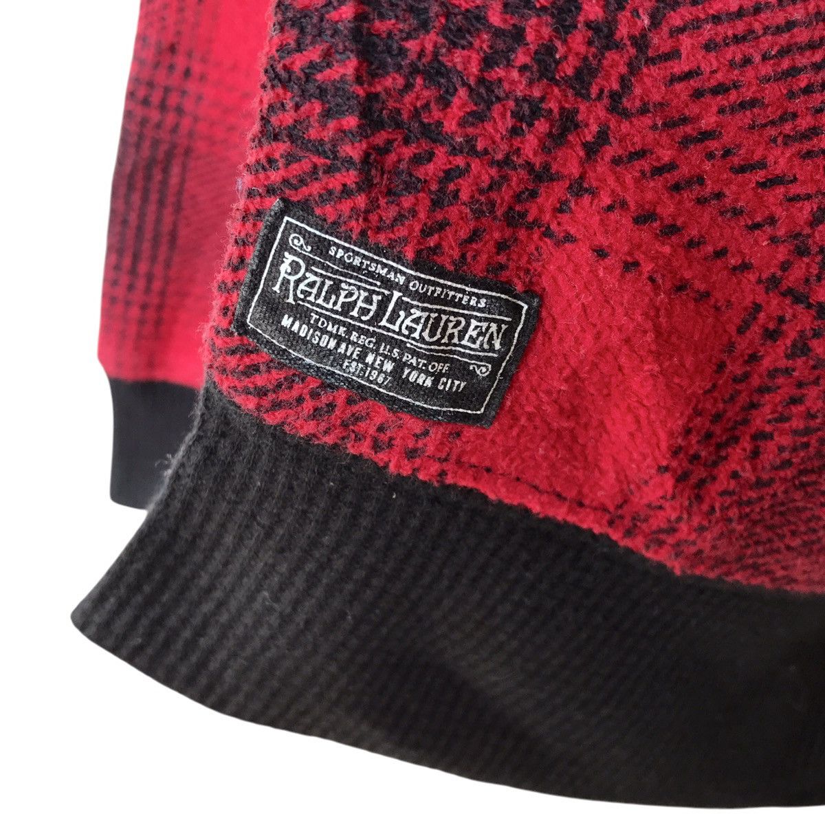 Polo Ralph Lauren × Ralph Lauren Polo Ralph Lauren RL WMN Buffalo Plaid Checkered Sweater Size XL / US 12-14 / IT 48-50 - 4 Thumbnail