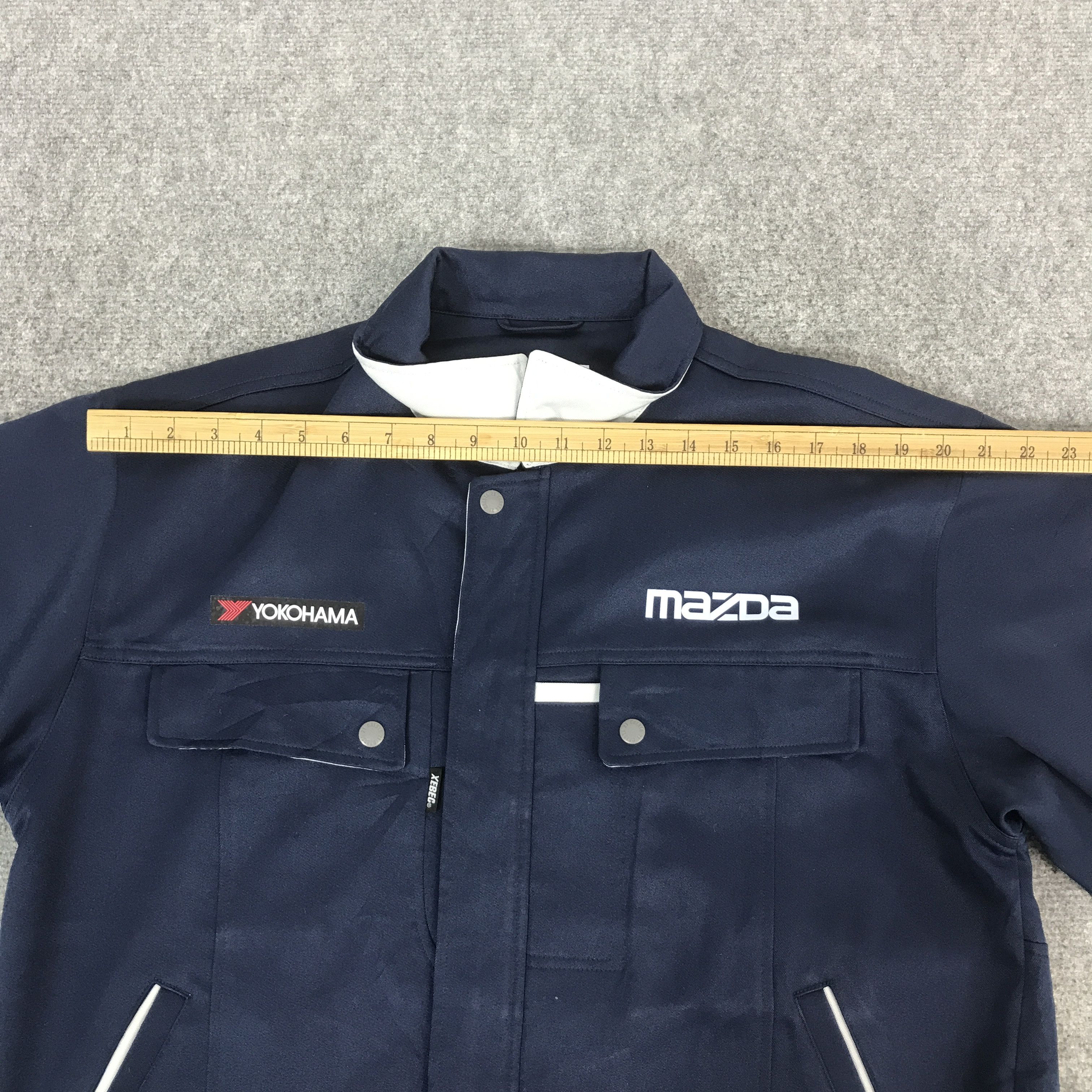 Japanese Brand MAZDA RACING TEAM CUSTOM MOTORSPORT JACKET K64B5 Size US L / EU 52-54 / 3 - 7 Thumbnail