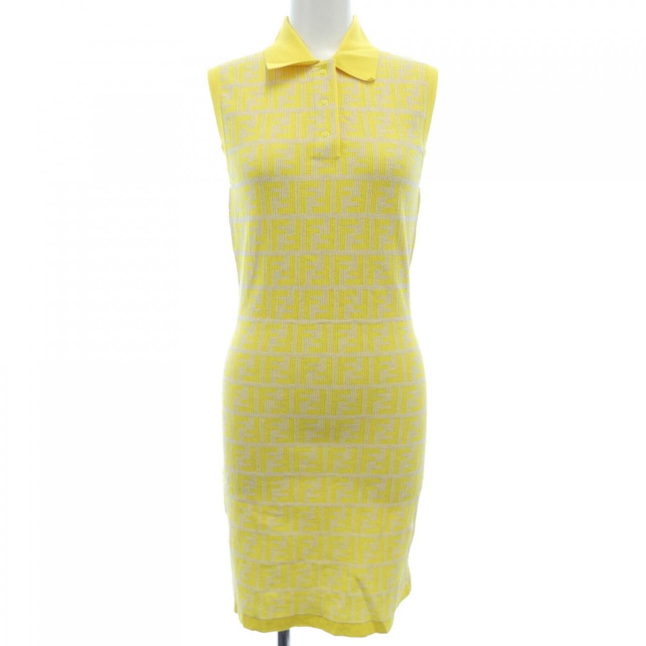 Fendi Fendi Fendi FZDC69 ASOT Dress Textile Dresses FZDC69 ASOT DUTY FREE for USA Size ONE SIZE - 1 Thumbnail