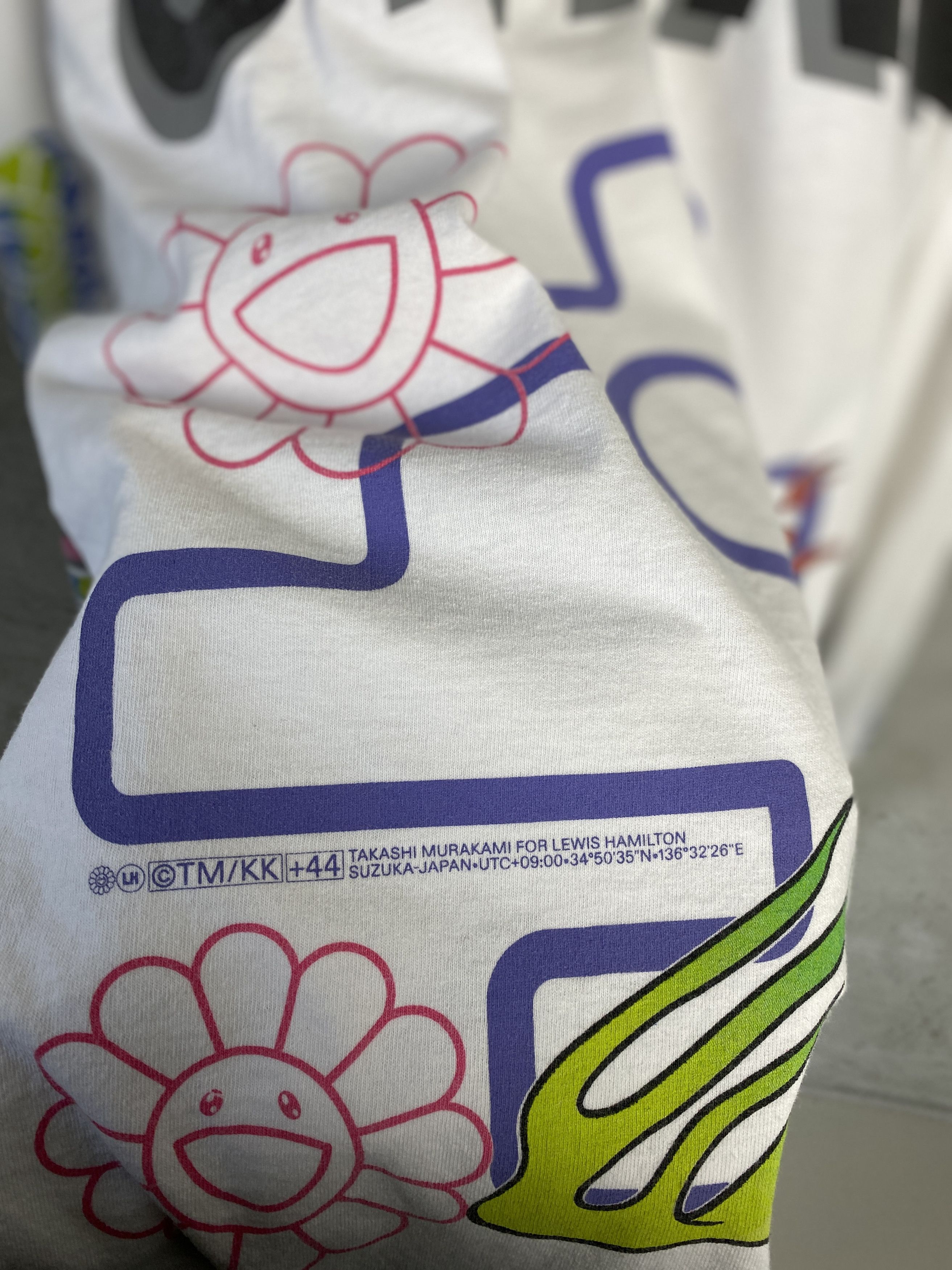 Takashi Murakami Takashi Murakami +44 Lewis Hamilton long sleeve t-shirt tee Size US L / EU 52-54 / 3 - 7 Thumbnail