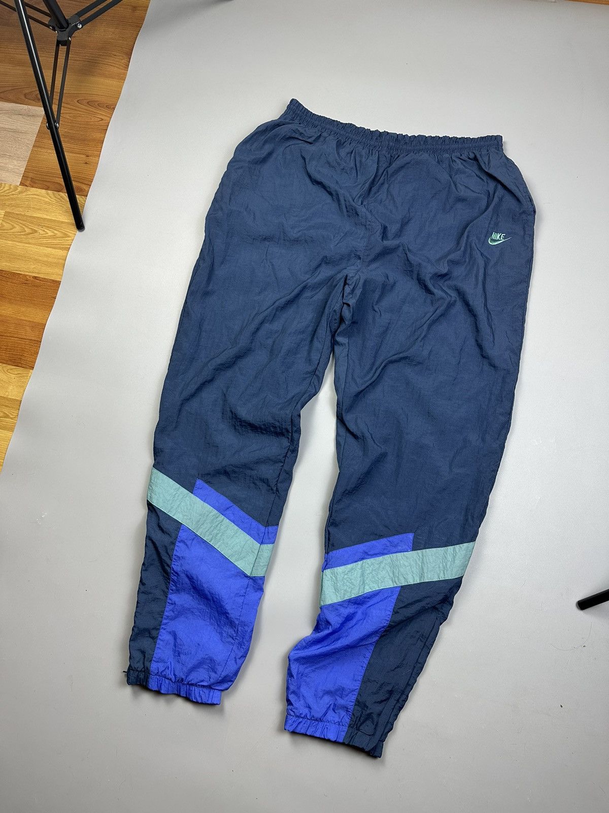 Nike × Vintage Nike vintage 80’s Nylon Drill Trousers XXL Size US 40 / EU 56 - 2 Thumbnail