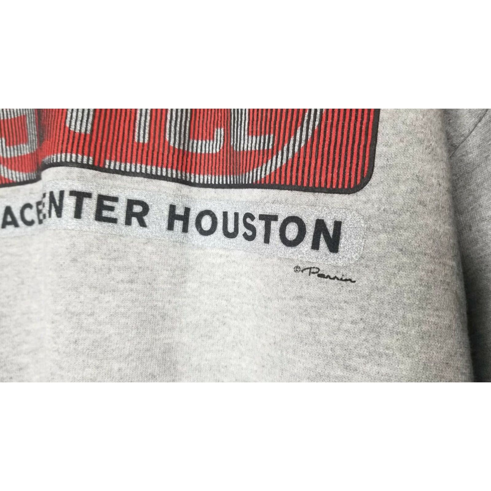 Delta Retro Mens XL Houston Space Center Kennedy Gray Sweatshirt Pullover Crewneck Size US XL / EU 56 / 4 - 4 Thumbnail