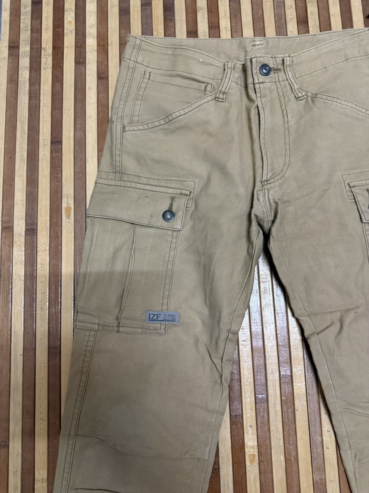 Japanese Brand IZF Japanese Brand Cargo Pants Multipocket Streetwear Size US 28 / EU 44 - 5 Thumbnail
