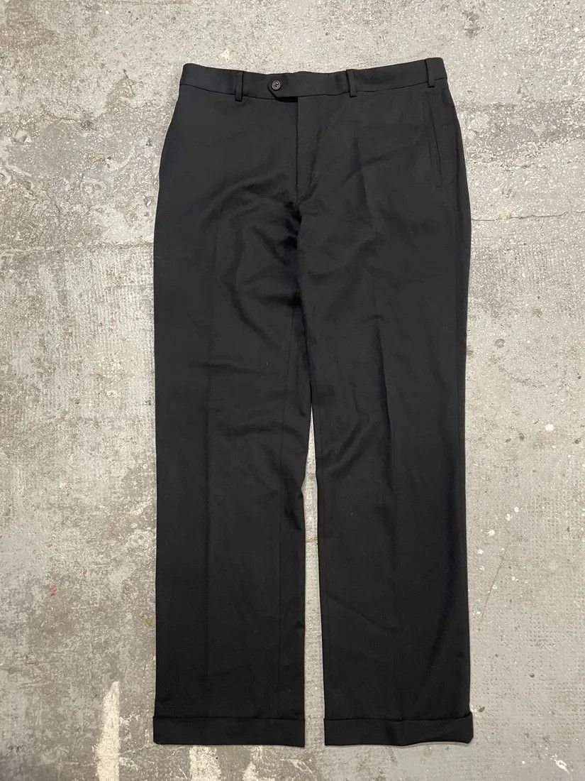 AW2007 Prada Black Wool Tailored Pants