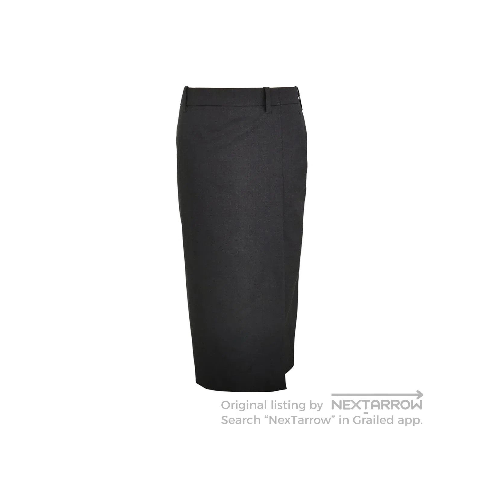 Prada Prada Wool Midi Skirt in Solid Color . Size 35" - 1 Thumbnail