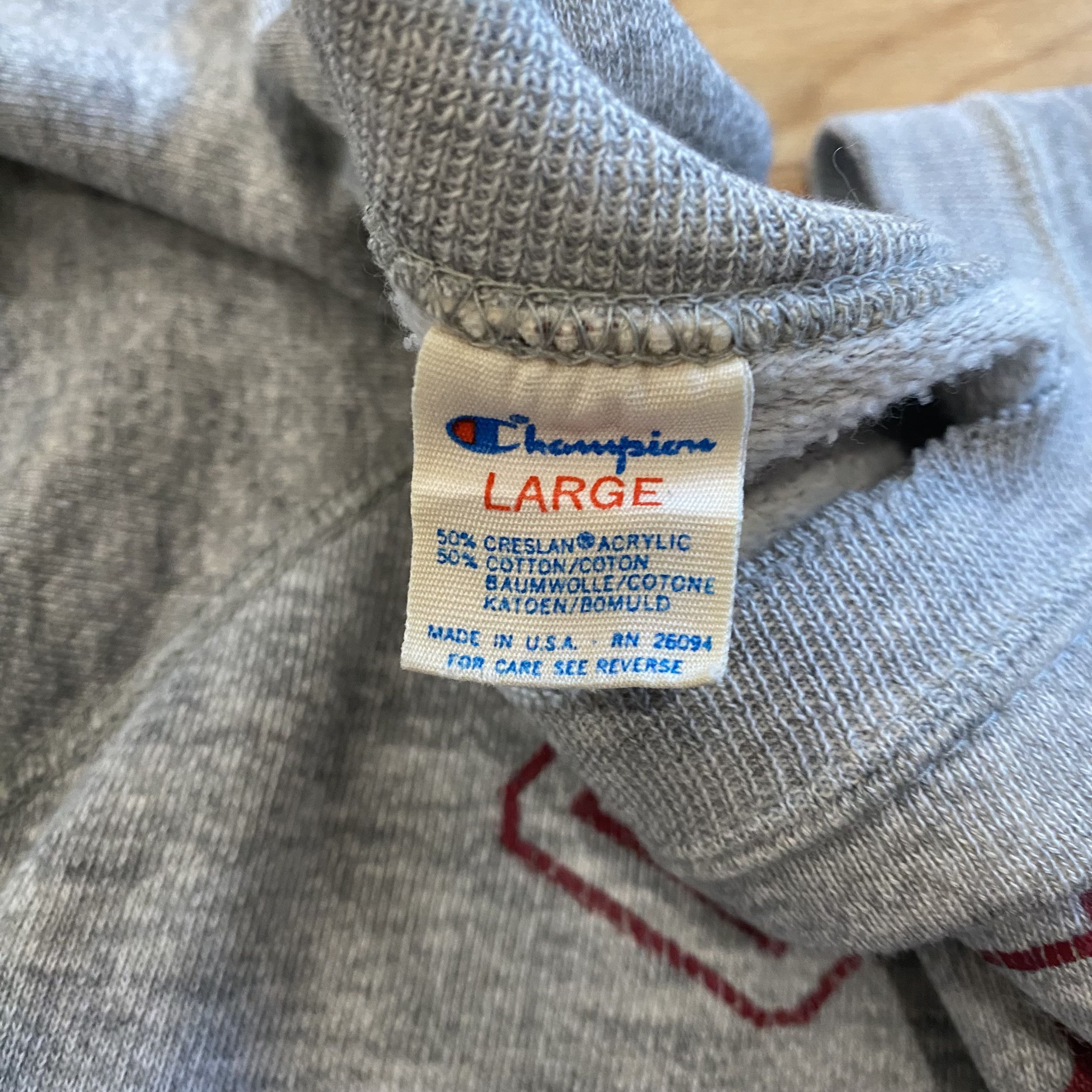 Champion Vintage 1980's Champion Cornell Sweatshirt Size US L / EU 52-54 / 3 - 3 Thumbnail