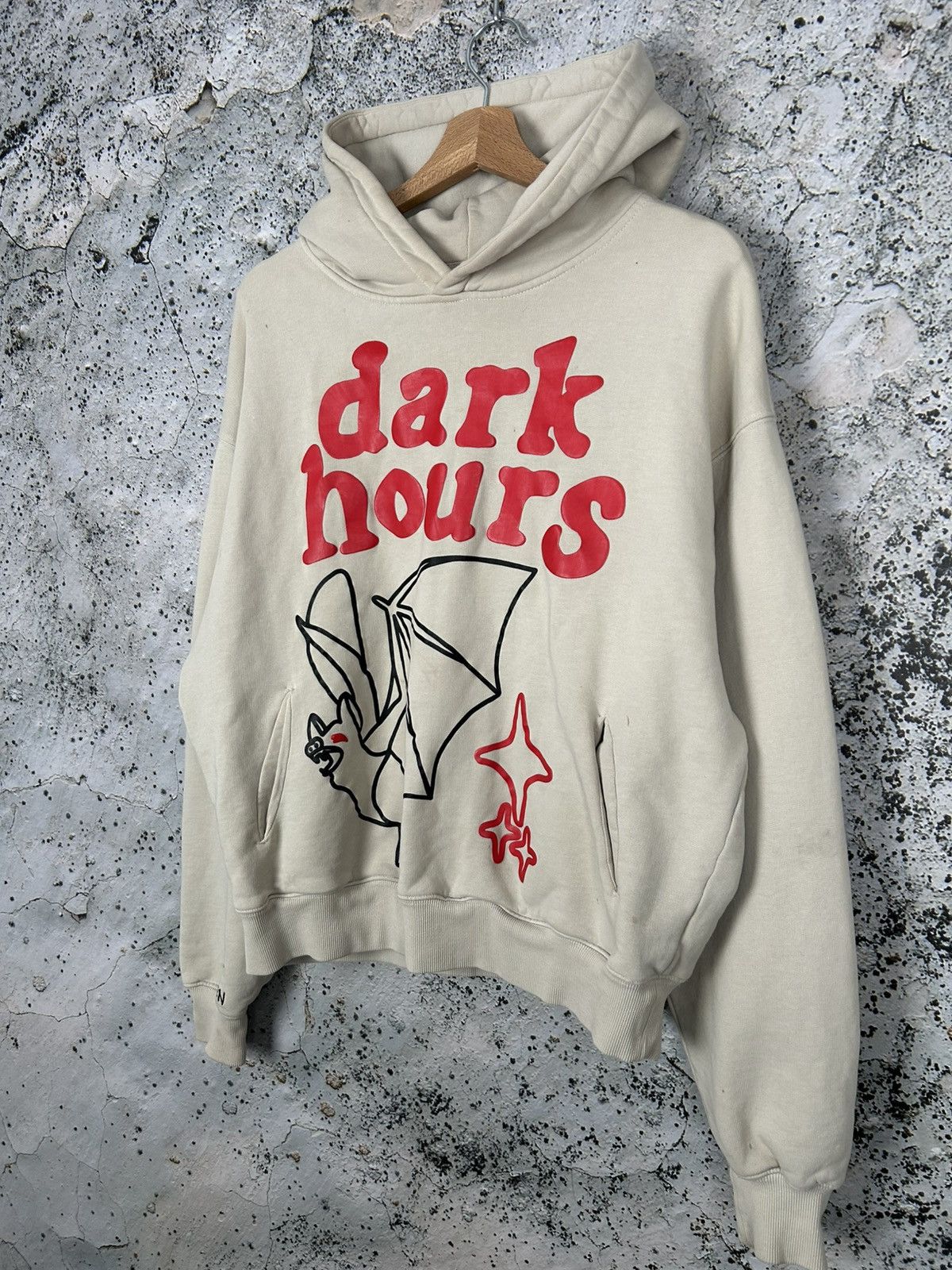Broken Planet Broken Planet Dark Hours Beige Hoodie Streetwear Rap Baggy Size US M / EU 48-50 / 2 - 2 Thumbnail