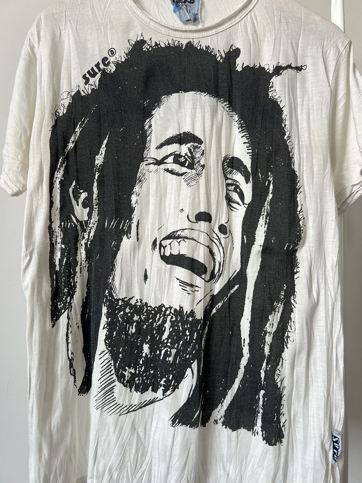 Bob Marley Vintage 90s Bob Marley Big Face T-Shirt Size US M / EU 48-50 / 2 - 5 Thumbnail