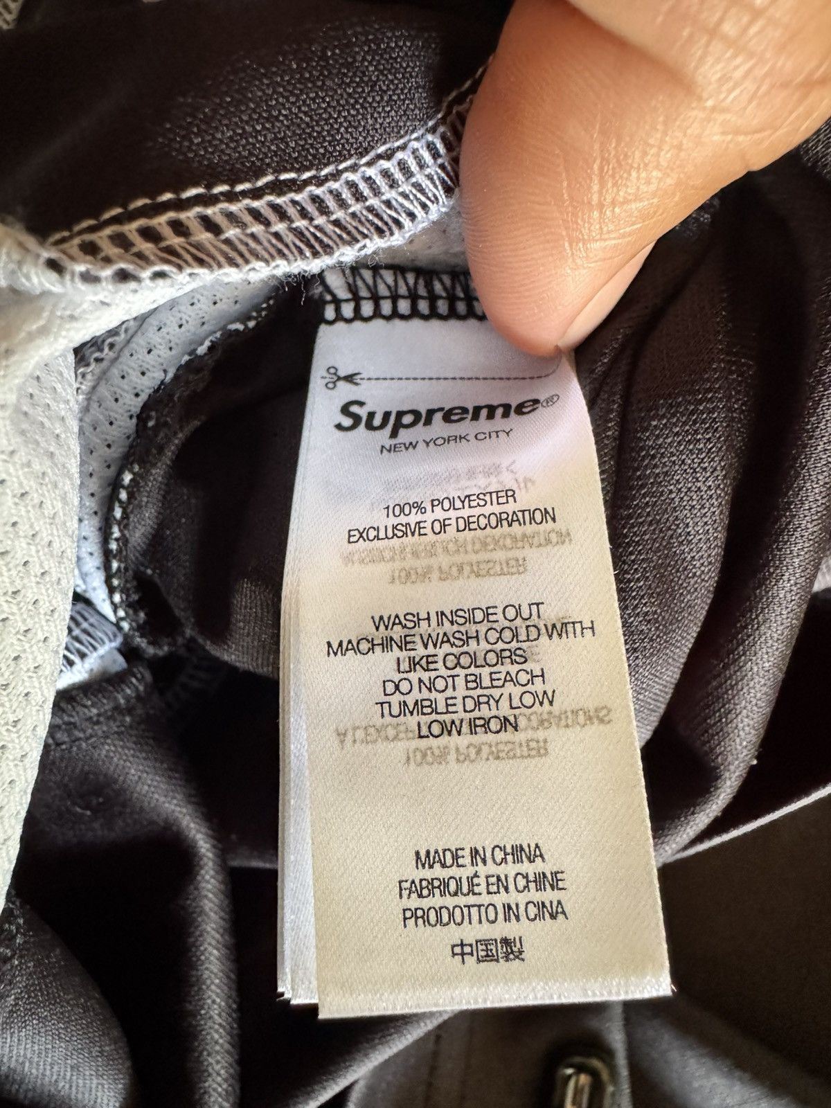 Supreme × Umbro Supreme Umbro Old English Soccer Jersey Size US S / EU 44-46 / 1 - 9 Thumbnail