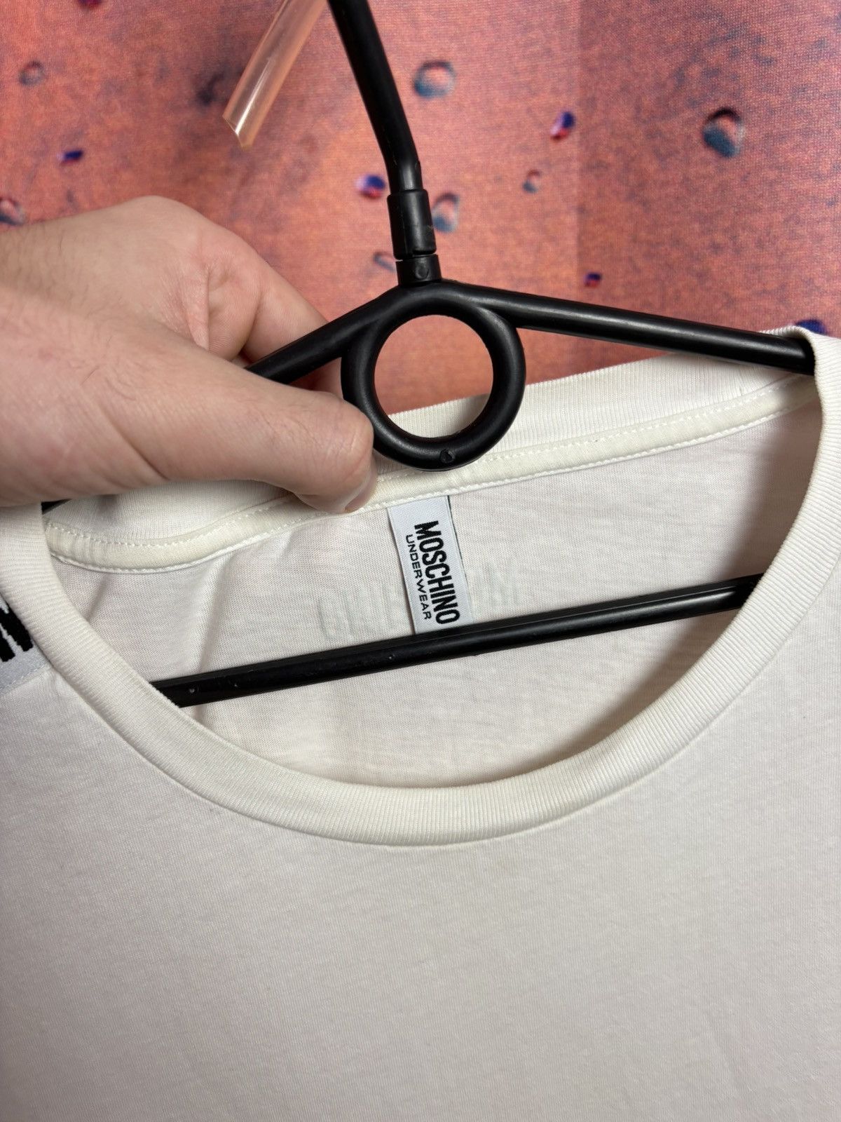 Moschino Moschino luxury tee Size US L / EU 52-54 / 3 - 4 Thumbnail
