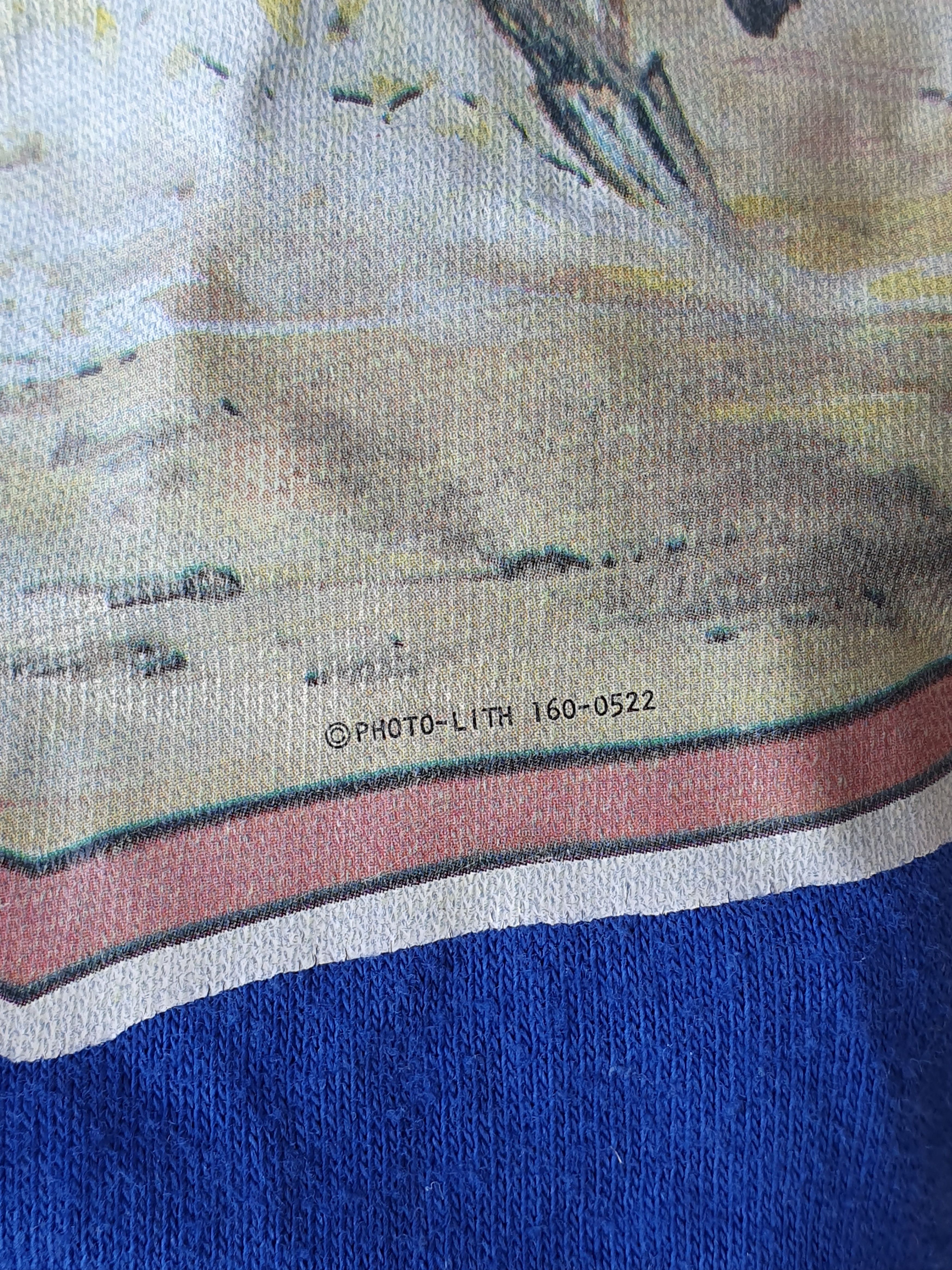 Vintage Rodeo Tie Down Vintage Single Stitch Made in USa Stedman tee Size US M / EU 48-50 / 2 - 4 Thumbnail