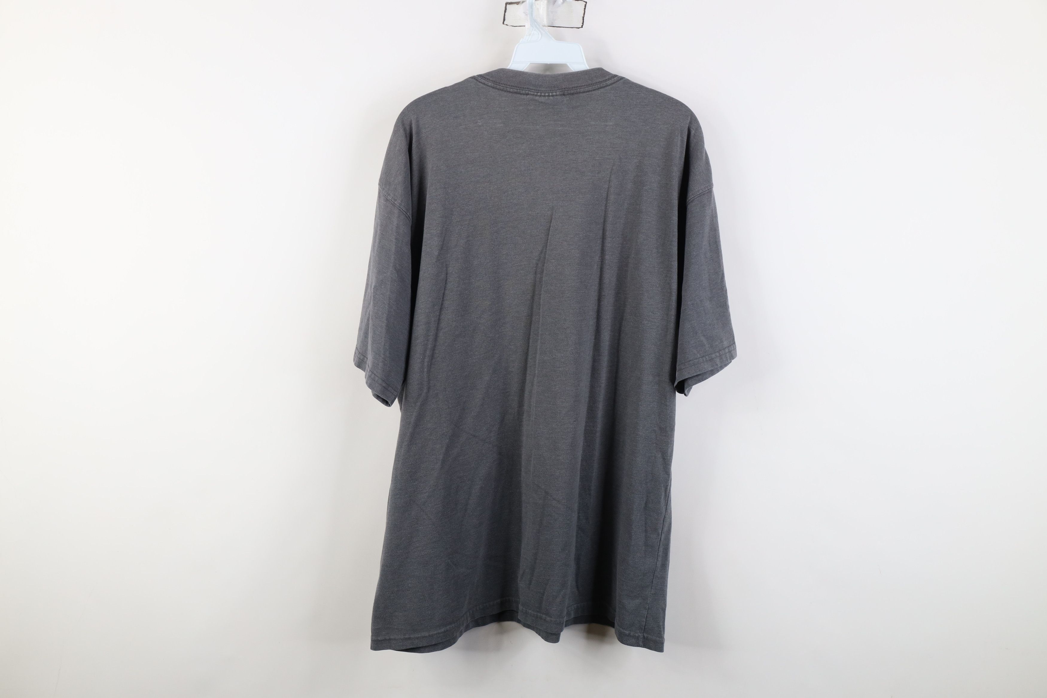 Russell Athletic Vintage 90s Y2K Russell Athletic Blank Pocket T-Shirt Gray Size US L / EU 52-54 / 3 - 12 Thumbnail