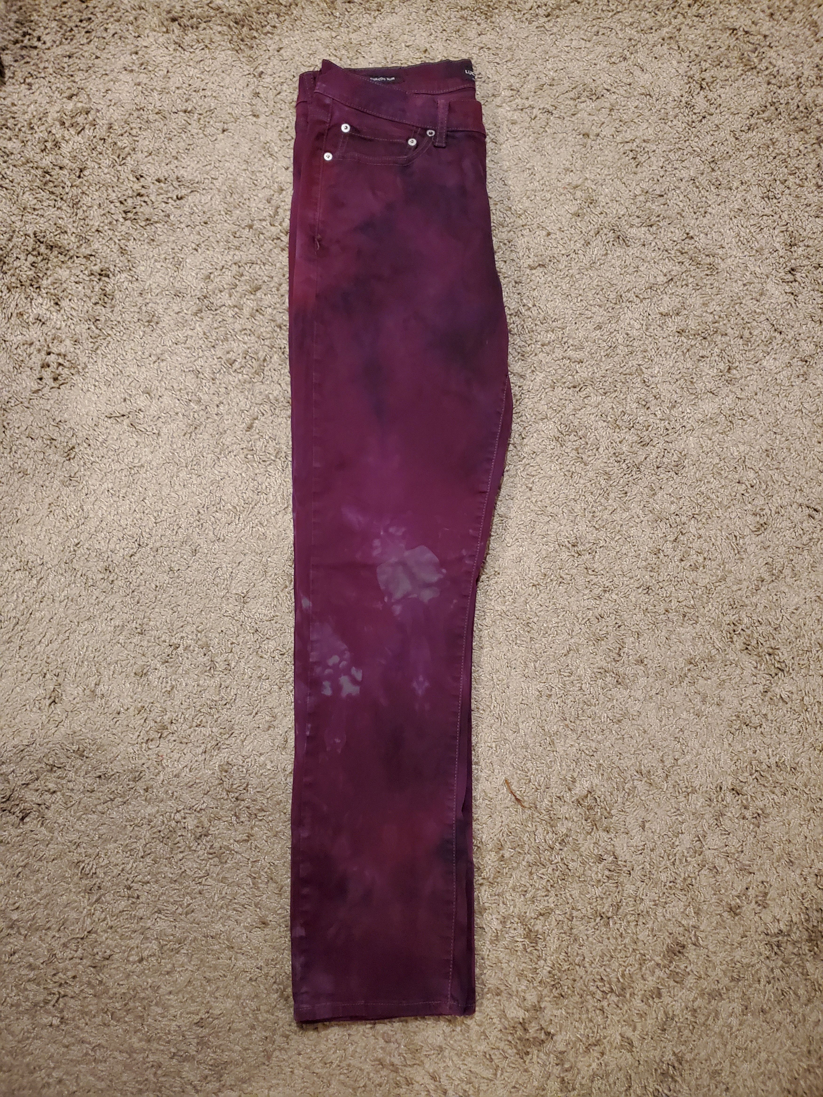 Lucky Brand *NWOT* Unique Lucky Brand Tie-Dye Skinny Jeans (32x32) Size US 32 / EU 48 - 6 Thumbnail