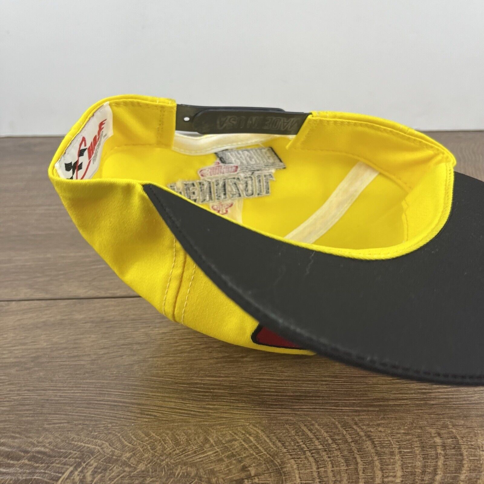 Other Johnny Benson 30 Hat Snapback Yellow Cap Adjustable Yellow A Size ONE SIZE - 12 Thumbnail