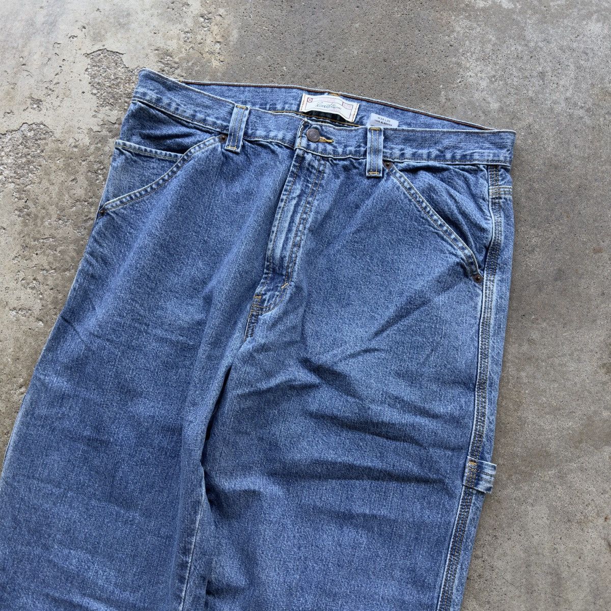 Levi's Levi's Baggy Wide Carpenter Jeans Skater ERD Grunge Chrome Size US 34 / EU 50 - 6 Thumbnail