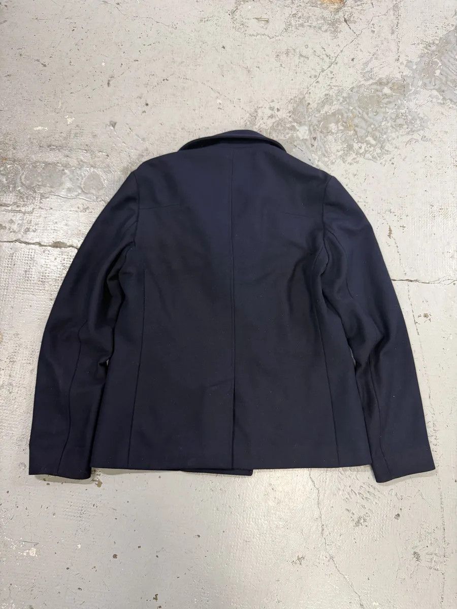 Dior 2000s Dior Navy Wool Classy Light Pea Coat Size US M / EU 48-50 / 2 - 7 Thumbnail