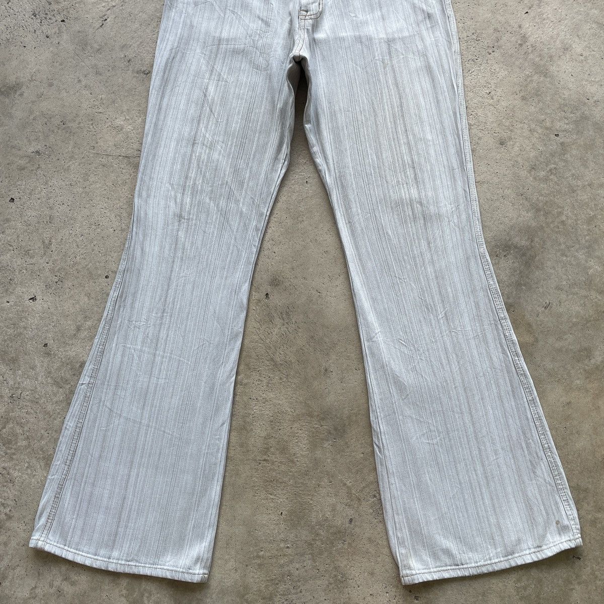Japanese Brand Vintage Lemiore Jeans FLARE Faded Pants BOOTCUT W28x30.5 Size US 28 / EU 44 - 4 Thumbnail