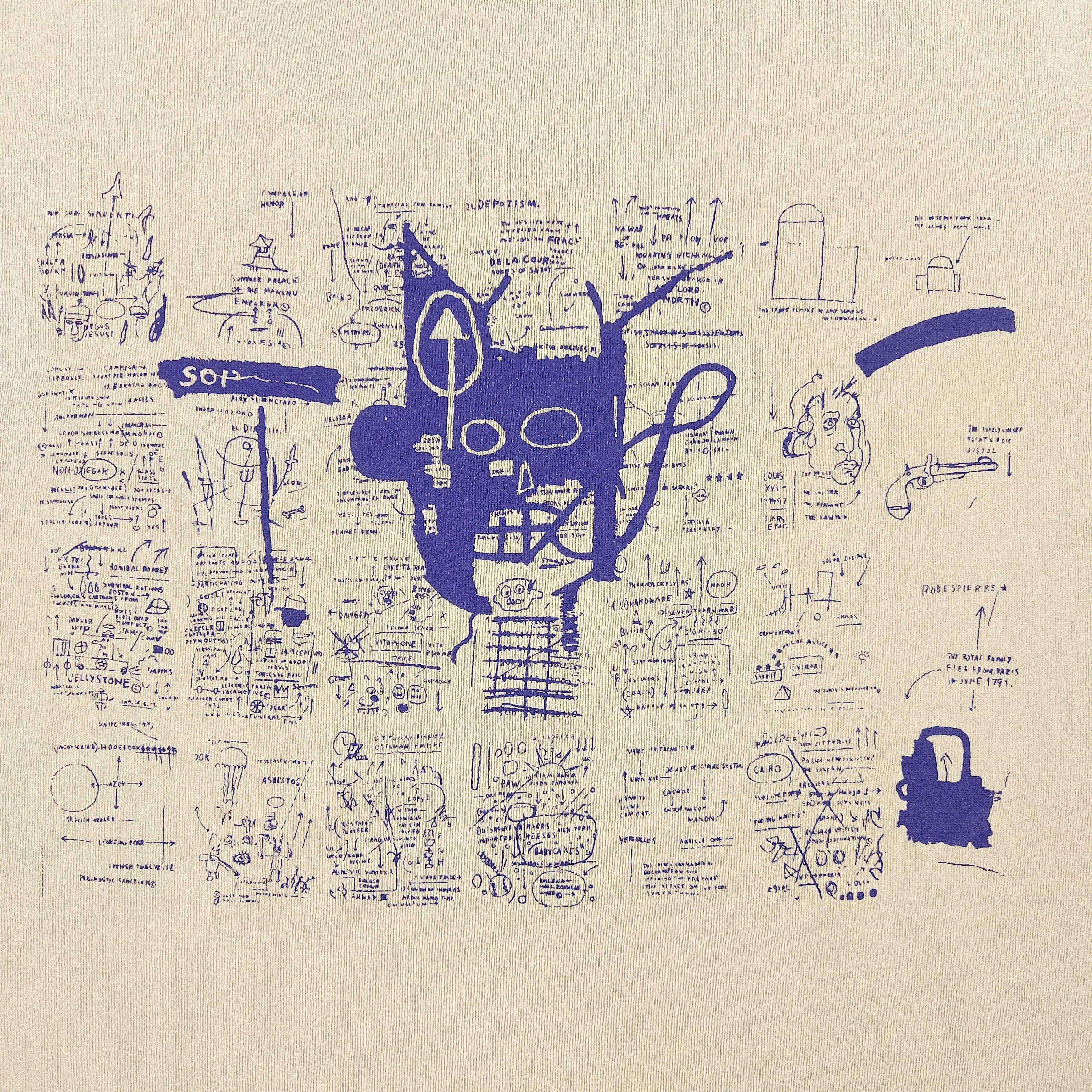 Jean-Michel Basquiat Vintage Y2K Uniqlo X Jean-Michel Basquiat TEE Size US M / EU 48-50 / 2 - 4 Thumbnail