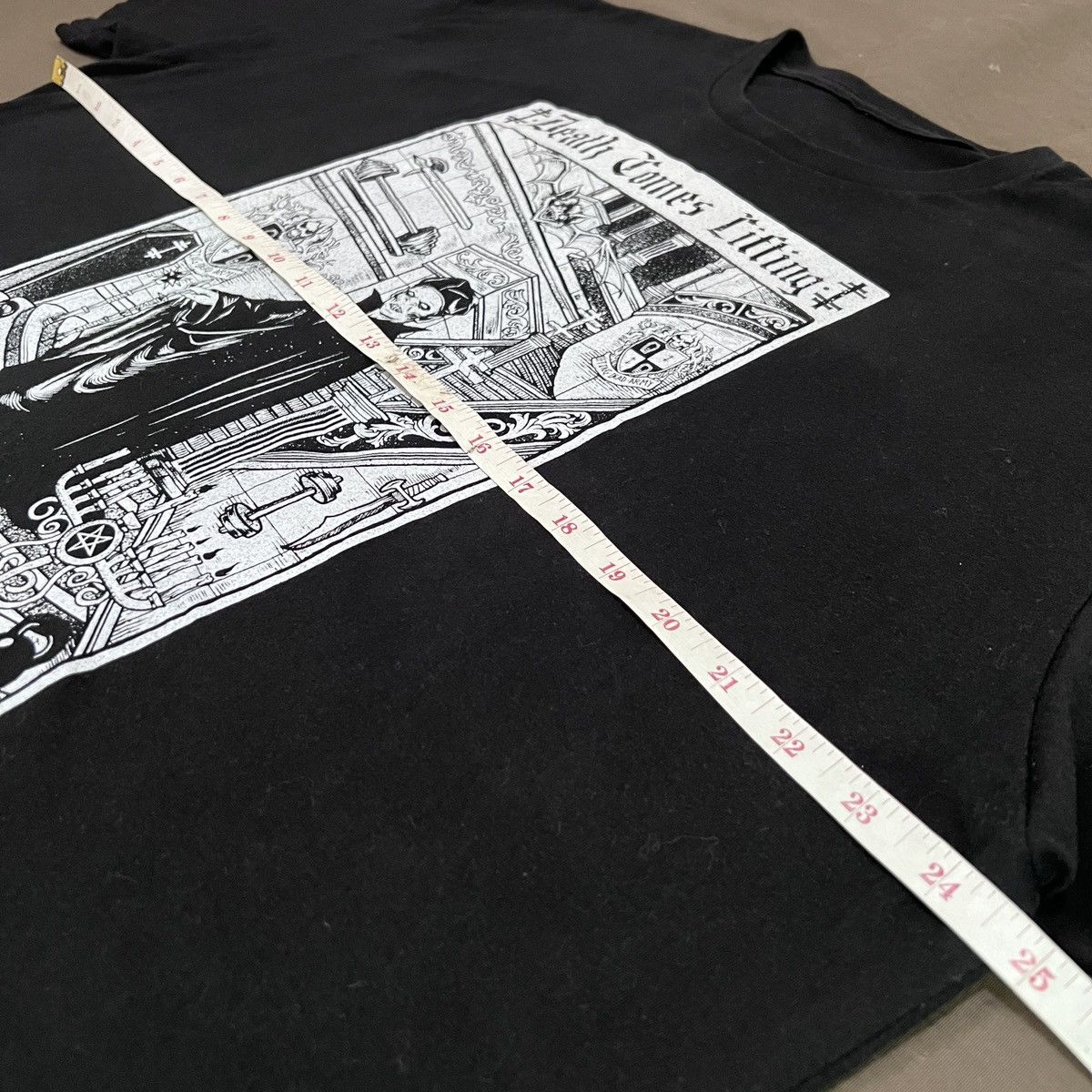 Expert Horror Death Comes Lifting GYM Fitness Promo Tee XL NOSFERATU Size US XL / EU 56 / 4 - 7 Thumbnail