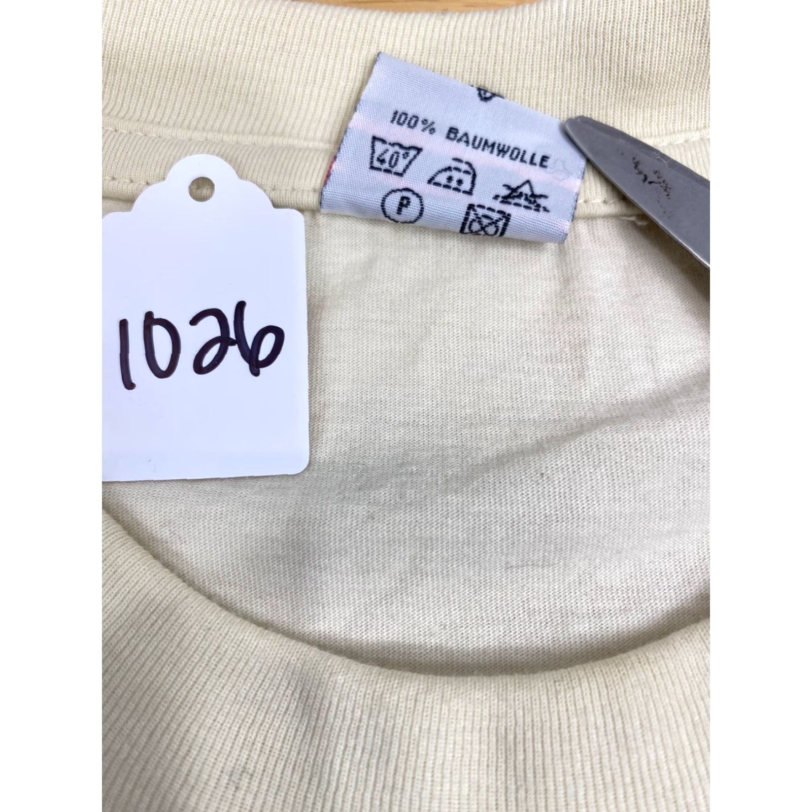 Forever 21 For Ever Premium T-Shirt Beige XL Men Crew Neck 1026 Racing Dad American Short Sleeve Premium Brand Shirt Mens Size US XL / EU 56 / 4 - 5 Thumbnail