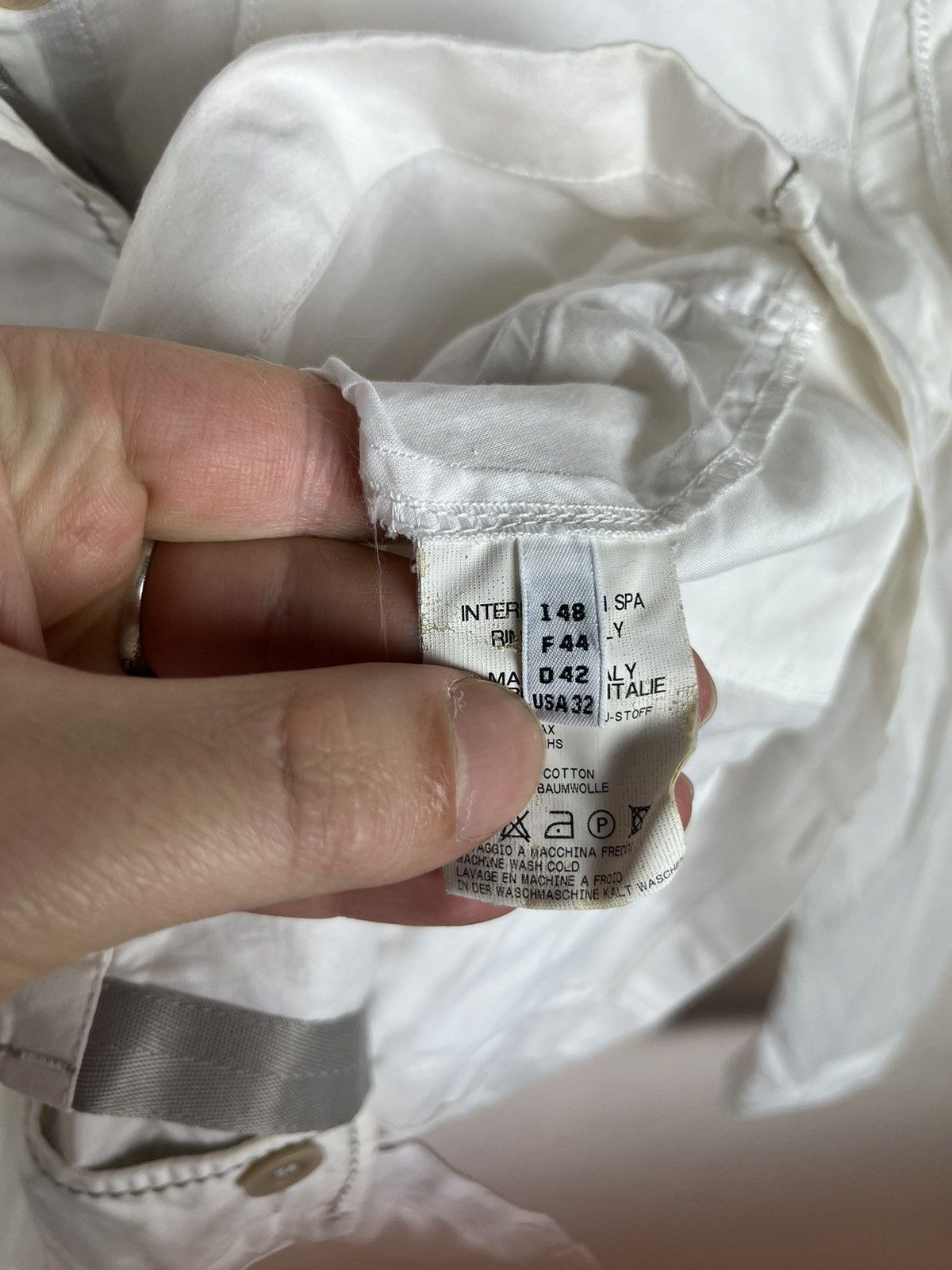 Marithe + Francois Girbaud Marithe Francois Girbaud Vintage Lightweight Linen Jacket Size XL / US 12-14 / IT 48-50 - 14 Thumbnail
