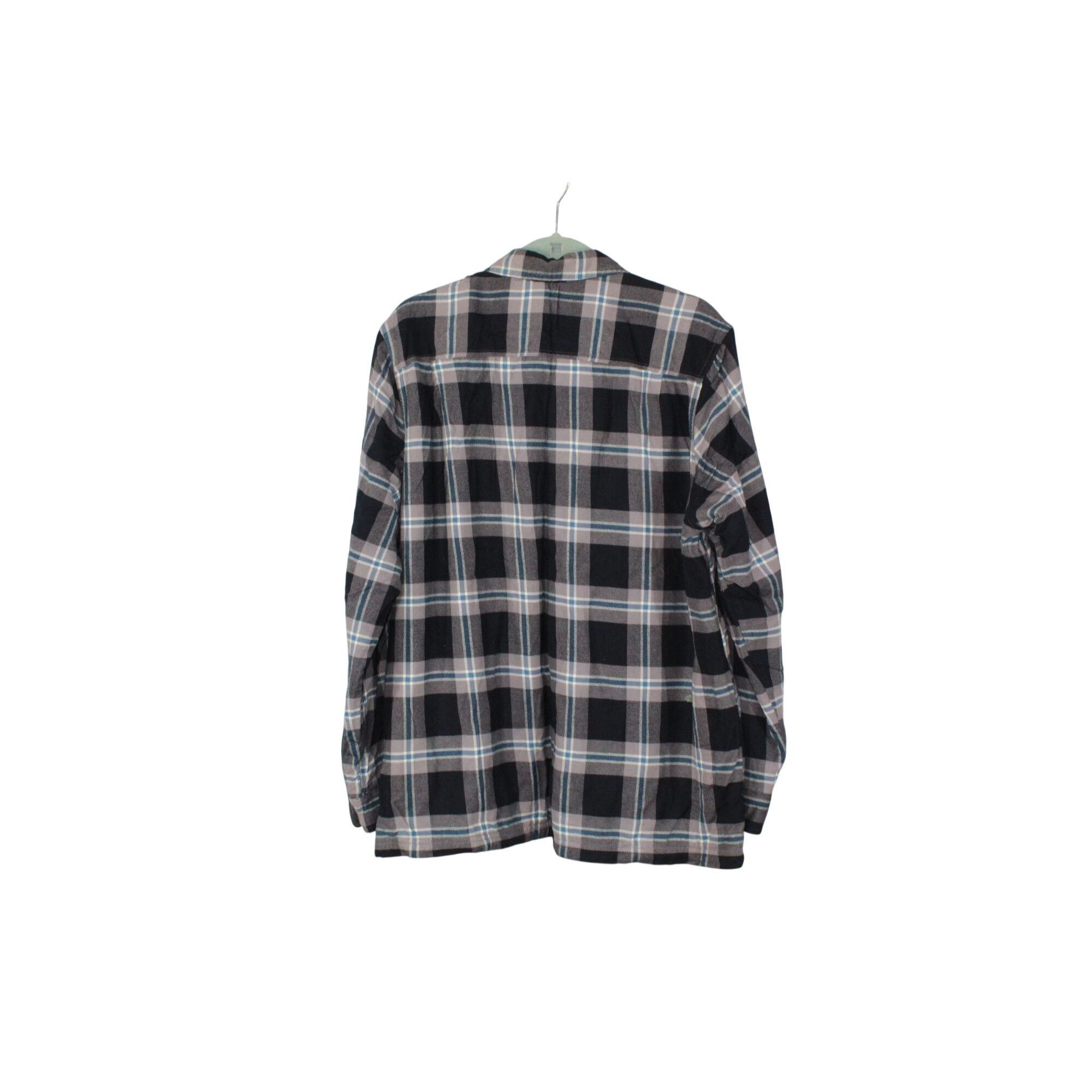 L.L. Bean LL Bean Men Fleece Lined Flannel Shirt Traditional Fit Coal Size US L / EU 52-54 / 3 - 3 Thumbnail