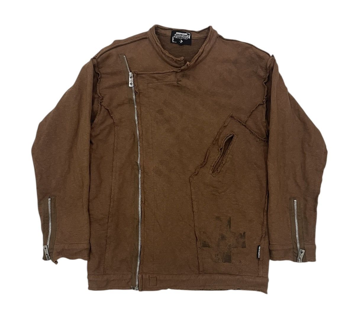 BERNINGS SHO Bernings-Sho Asymmetrical Constructed Sweater Jacket Punk Size US L / EU 52-54 / 3 - 1 Thumbnail