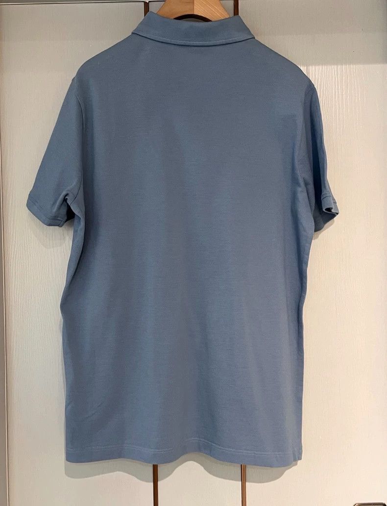 Loro Piana LORO PIANA Pure color breathable casual short sleeve polo Size US S / EU 44-46 / 1 - 2 Thumbnail