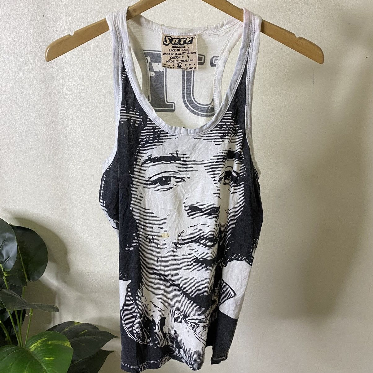 Jimi Hendrix Vintage Y2K Jimi Hendrix Overprint Tank Top Size US XS / EU 42 / 0 - 2 Thumbnail
