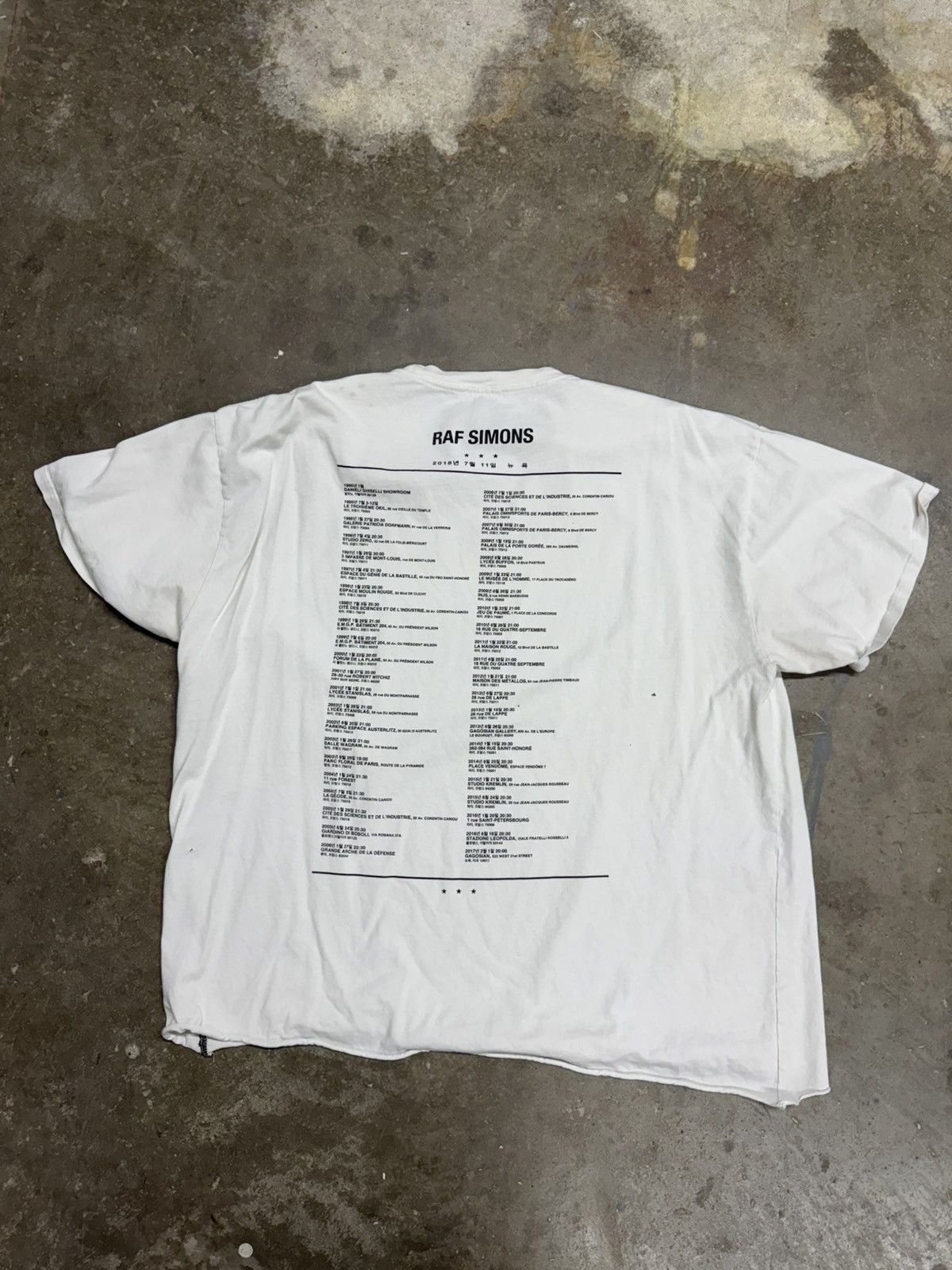 Raf Simons Raf Simmons T-Shirt Size US XL / EU 56 / 4 - 3 Thumbnail