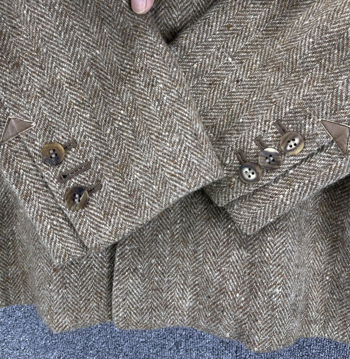Issey Miyake × Japanese Brand Vintage Issey Miyake Papas Wool Button Up Jacket Size US M / EU 48-50 / 2 - 13 Thumbnail