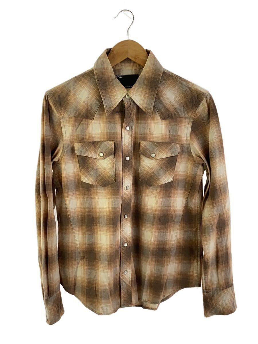 Number (N)ine Western Plaid Button SHirt Size US L / EU 52-54 / 3 - 1 Thumbnail