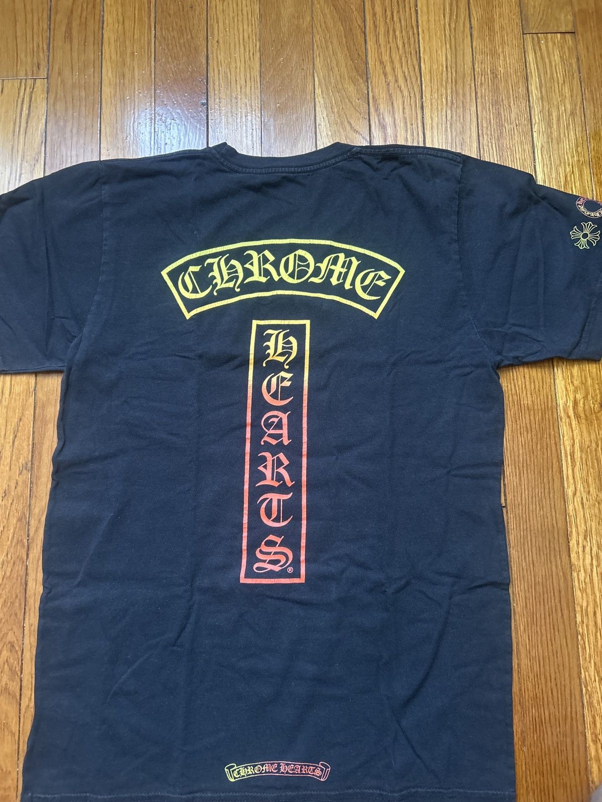 Chrome Hearts Chrome Heart Yellow Orange Gradient Tee Size S Size US S / EU 44-46 / 1 - 1 Thumbnail
