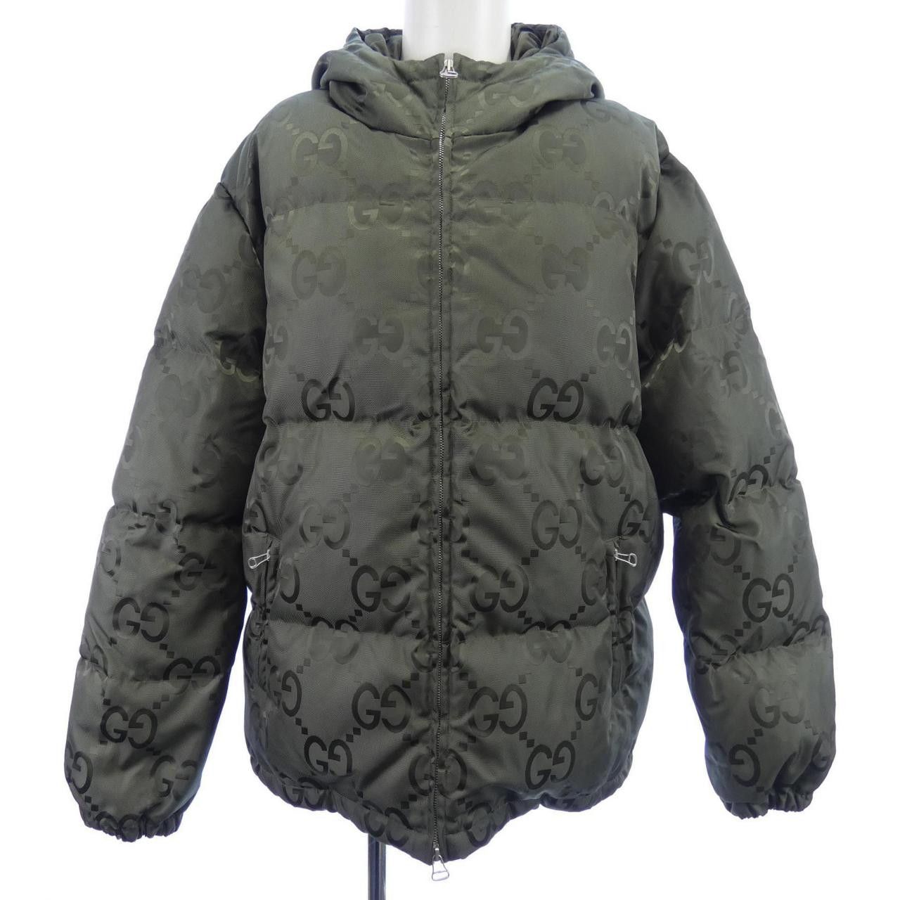Gucci Gucci Gucci Jumbo GG Canvas Down Jacket Textile Outerwear 698710Z8A53 DUTY FREE for USA Size ONE SIZE - 1 Thumbnail