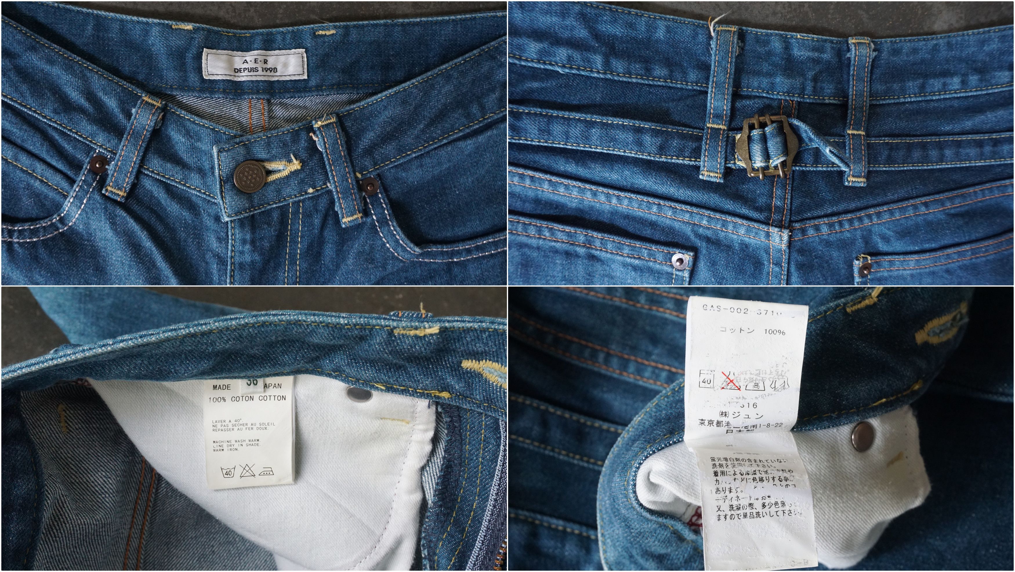 Affliction A-E-R Depuis 1990 Flair Jeans Size US 26 / EU 42 - 10 Thumbnail