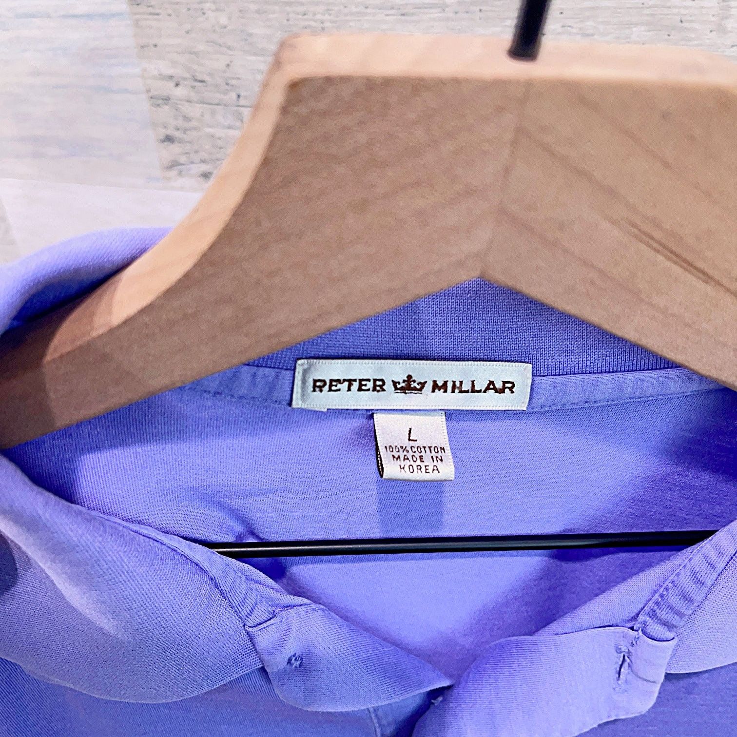 Peter Millar Peter Millar Jersey Golf Polo Shirt Purple Short Sleeve L Size US L / EU 52-54 / 3 - 5 Thumbnail