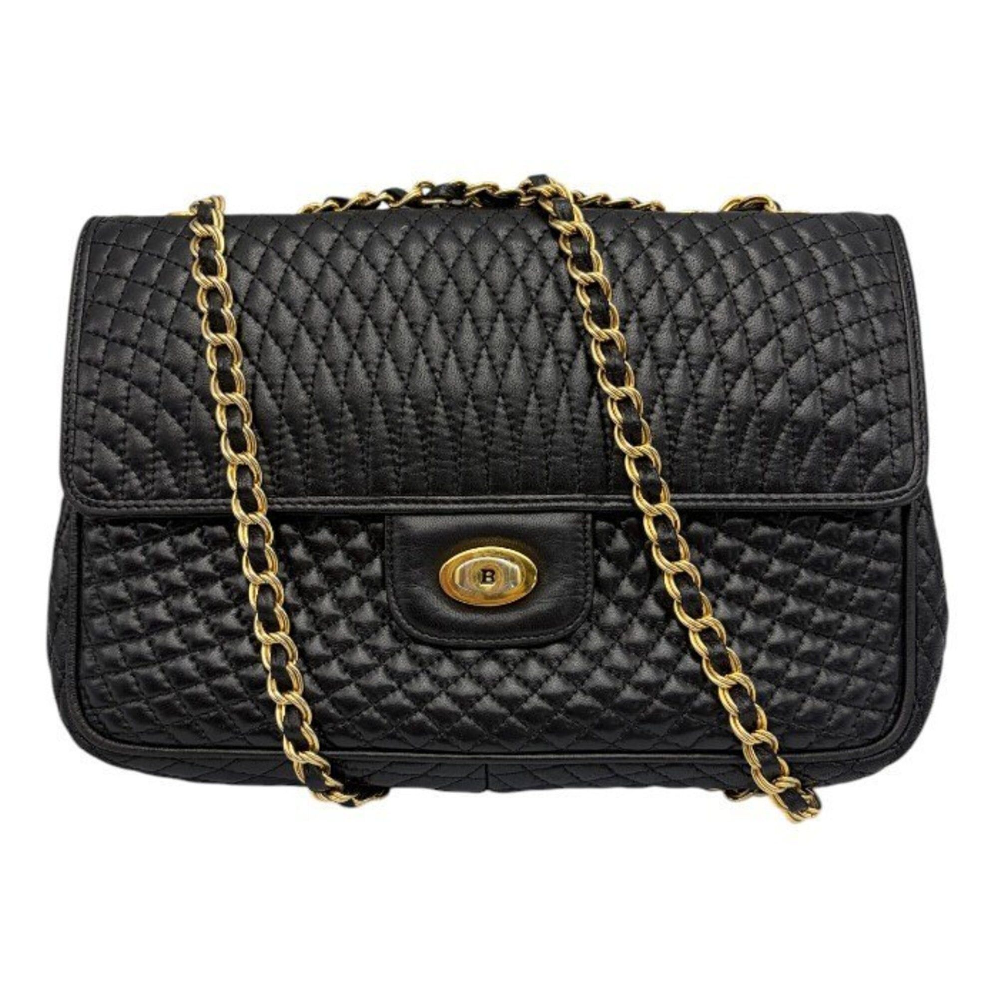 Bally BALLY Quilted Leather Chain Shoulder Bag Size ONE SIZE - 1 Thumbnail