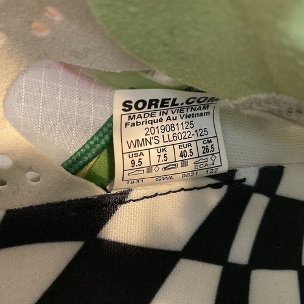 SOREL Sorel Green Alfred Coffee Kinetic Lace Up Sneakers Women 9.5 Size US 9.5 / IT 39.5 - 2 Thumbnail