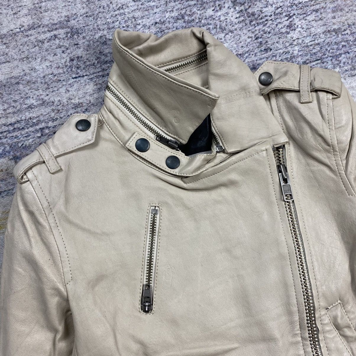 Le Grande Bleu (L.G.B.) Lgb le grande bleu bikers leather jacket Size US XS / EU 42 / 0 - 6 Thumbnail