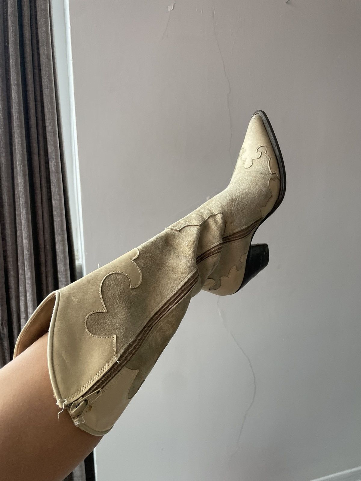 Sandro Sandra cowboy boots Size US 6.5 / IT 36.5 - 4 Thumbnail