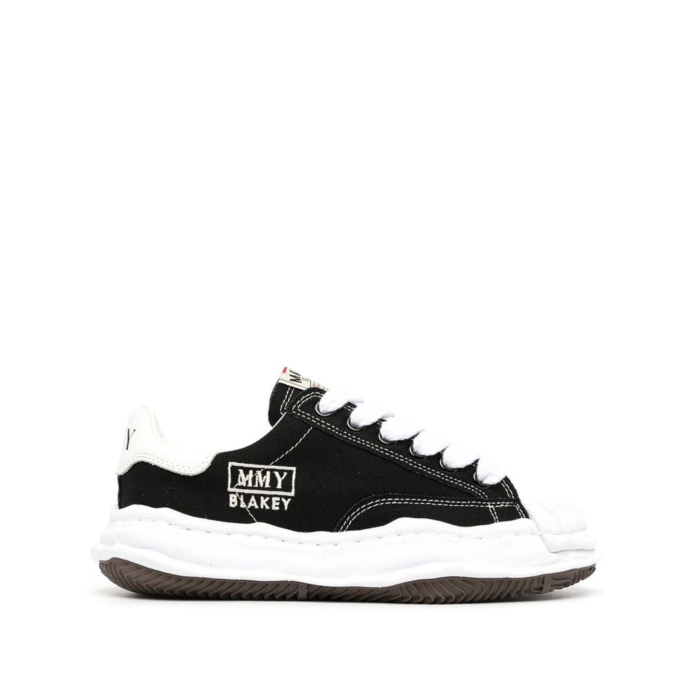 Maison Mihara Yasuhiro BLACK Trainers - Low-Tops
