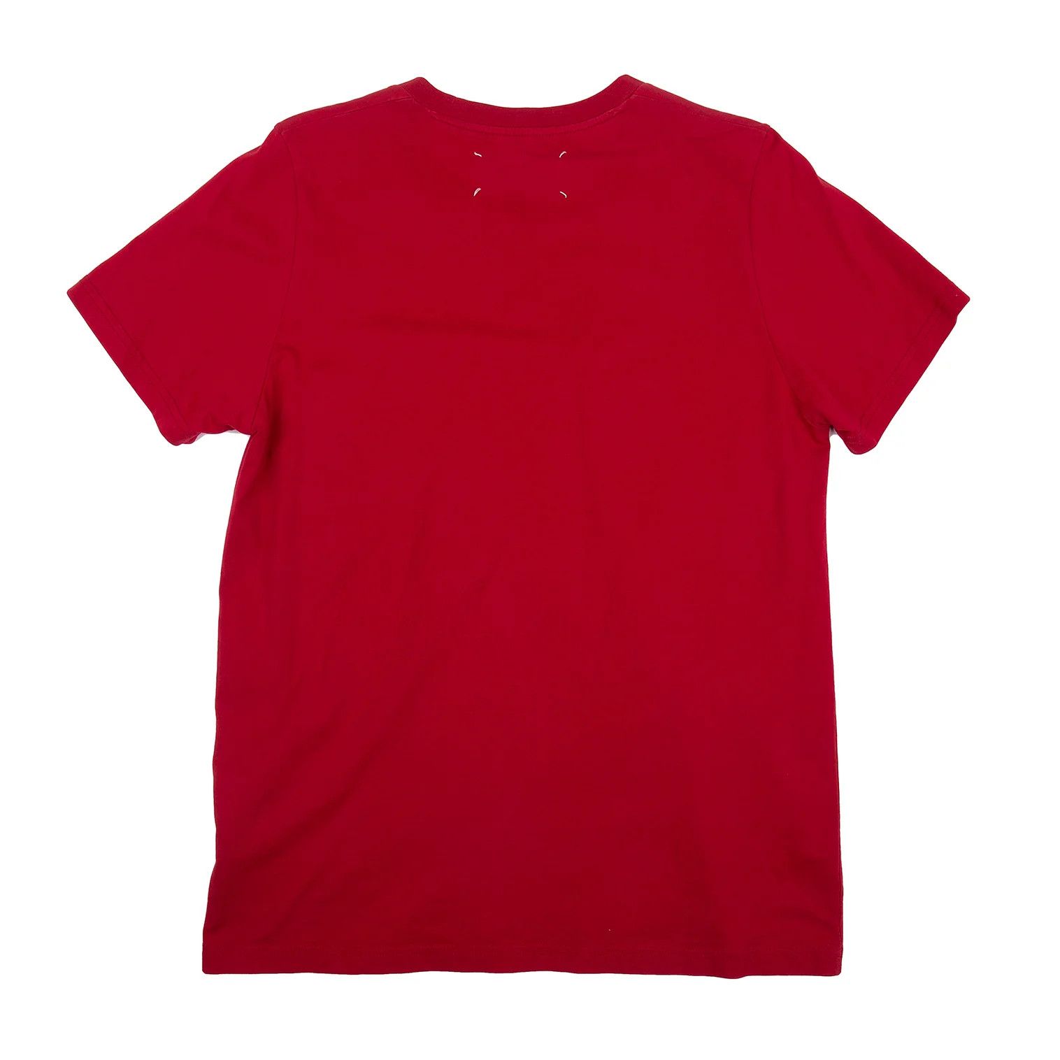 Maison Margiela Crew Neck T-Shirt in Red Size 46 Size US S / EU 44-46 / 1 - 11 Thumbnail
